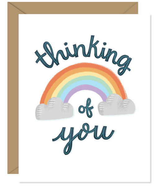 Thinking of you sympathy Card Hand-lettered & Illustrated card from the Hello Sweetie sympathy and encouragement line.