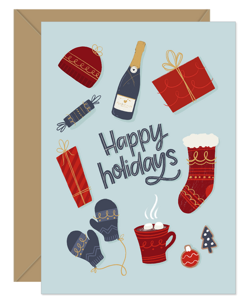 Happy Traditions Holiday Card
