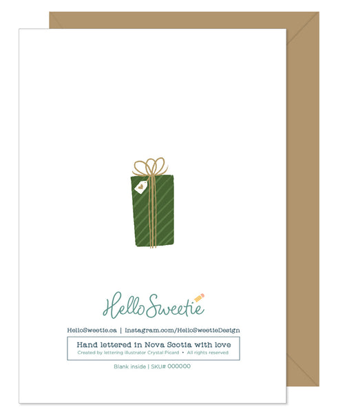 Happy Traditions Holiday Card