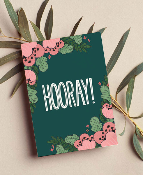 NEW 'Hooray!' Celebration Card