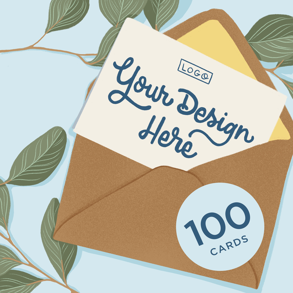 Customized Card Design 100 custom cards, design + printing β Hello Sweetie