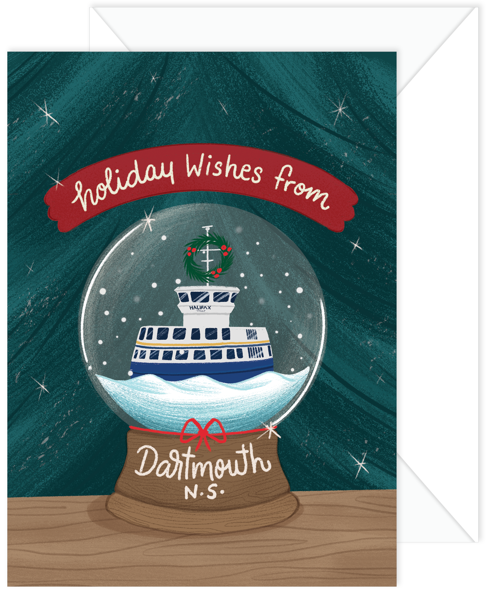 NEW! Holiday Wishes From Dartmouth, Nova Scotia