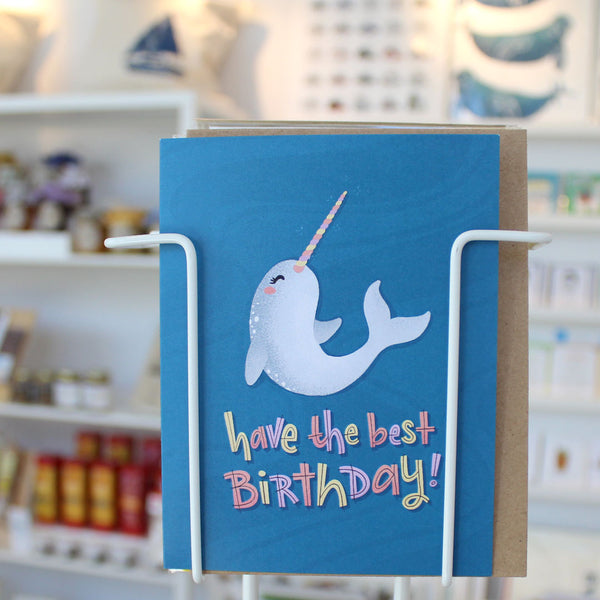 Narwhal Have The Best Birthday Card
