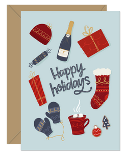 Happy Traditions Holiday Card